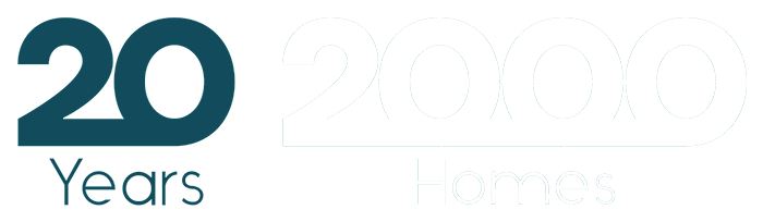 20 Years / 2000 Homes